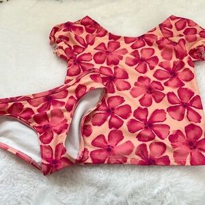 Carters | 2 Piece Floral Swim Suit